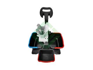 Тележка для уборки помещений Росмоп Кваттро Лайт OMNI A32L, с отжимом
