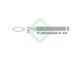 Контур дыхательный Ассомедика 15М/2,0м, детский, конфигурируемый, дыхательный мешок 1 л