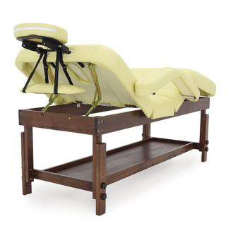 Массажный стационарный мягкий стол FIX-0A (SW4.31.10), кремовый