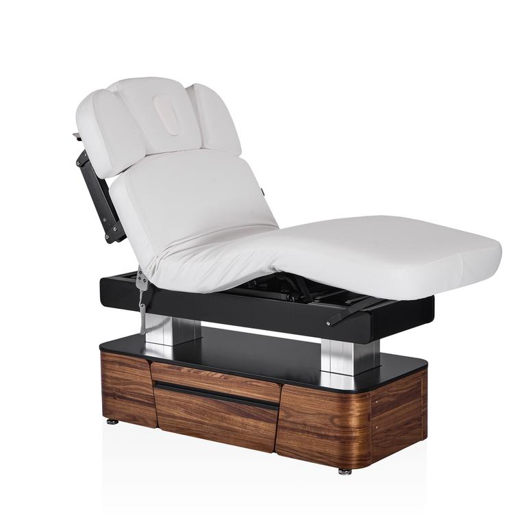Электрический стационарный массажный стол Mizomed Lynn-Heaven Salon с электроприводом белый