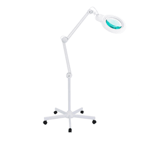 Лампа лупа Med-Mos 9006LED (9006LED-D-178) бестеневая, на штативе (FS2), с РУ, регулировкой яркости и настройкой угла