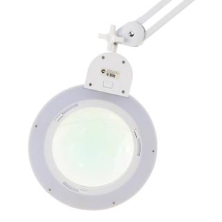 Лампа лупа Med-Mos 9006LED (9006LED-D-178) бестеневая, на штативе (FS2), с РУ, регулировкой яркости и настройкой угла