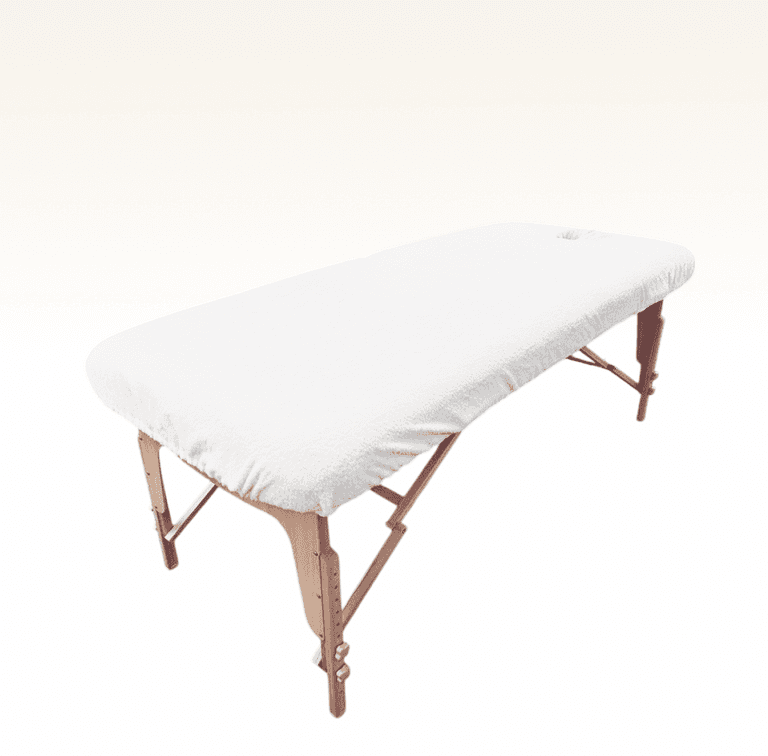 Чехол для складного массажного стола, с отверстием, махровый MIZOMED