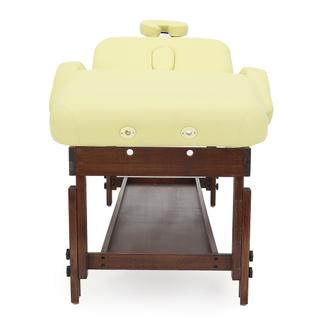 Массажный стационарный мягкий стол FIX-0A (SW4.31.10), кремовый