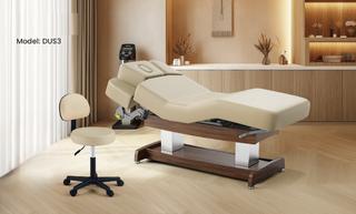 Электрический стационарный массажный стол Mizomed Union Salon, белый