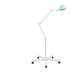 Лампа лупа Med-Mos 9003LED (9003LED-D) бестеневая, на штативе (FS2), с РУ, с регулировкой, 60 светодиодов