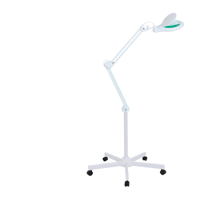 Лампа лупа Med-Mos 9003LED (9003LED-D) бестеневая, на штативе (FS2), с РУ, с регулировкой, 60 светодиодов