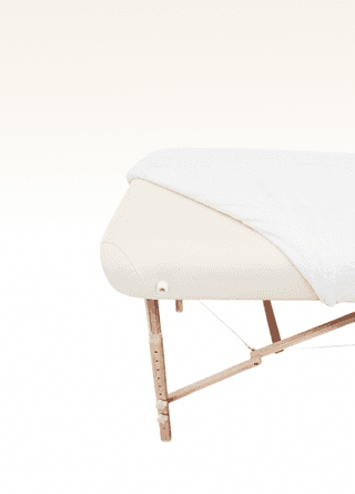 Чехол для складного массажного стола, с отверстием, махровый MIZOMED