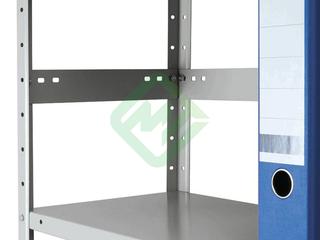 Стеллаж медицинский металлический Промет СТМ MS 185/100x40/4