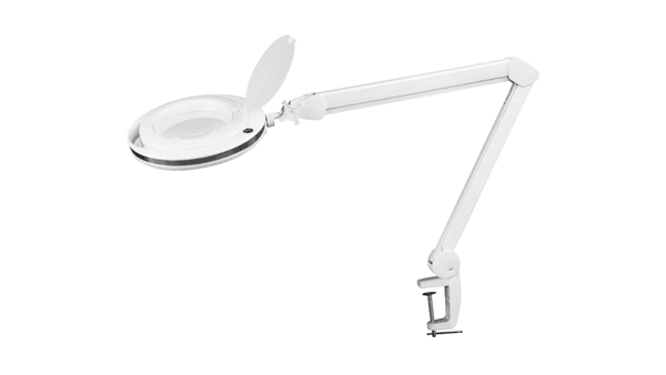Лампа лупа SMD бестеневая, косметологическая, на кронштейне, 8 диоптрий, 60 светодиодов, 10 вт